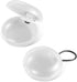 Mini Portable Earplug Case with Lanyard, 2pcs Ear Plug Carrying Cases, Small Storage Box for Travel, Transparent