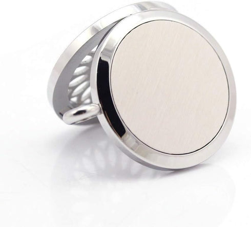 Stainless Steel Heart Aroma Therapy Essential Oil Diffuser Necklace Locket Pendant