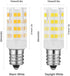 T Type LED Light Bulb Mirror Bulbs, Soft Warm White 3K, 25W Lighted Mirror Replacement Bulbs, 2 Pack