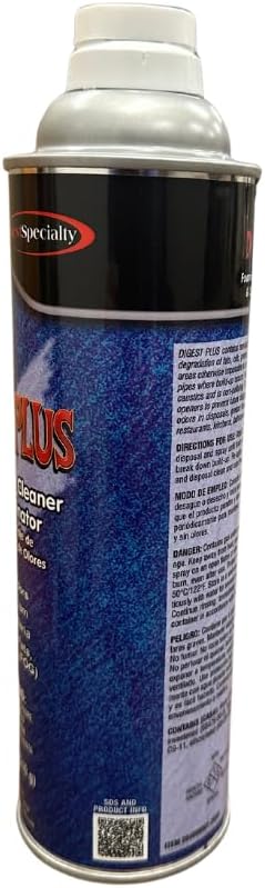 DIGEST PLUS Foaming Drain Cleaner and Odor Eliminator - 1 count