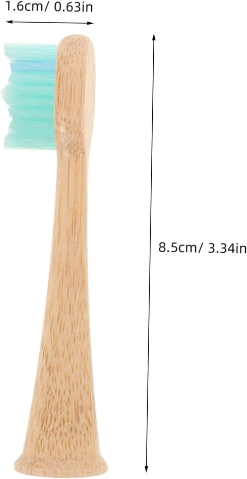 PENIKOKO 4-Pack Electric Toothbrush Replacement Heads Compatible with Philips Soft Bristle Toothbrush Heads for Gentle