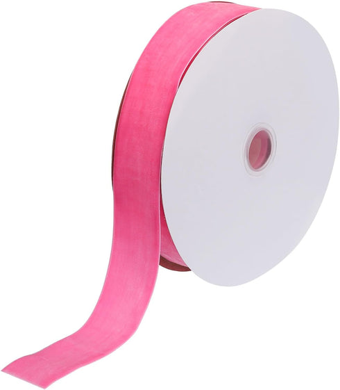 MECCANIXITY Velvet Ribbon, 1 1/2 Inch x 10 Yard, Single Face Spool for Bouquets, DIY Crafts, Gift Wrapping