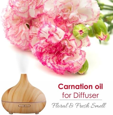 Salvia Carnation Therapeutic Essential Oil 15ML - 100% Natural Uncut Undiluted Pure Cold Pressed Aromatherapy