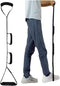 IPENNY 35-44 Leg Lifter Strap Multi-Loop Rigid Foot Loop& Padded Handgrips, Adjustable Mobility
