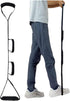 IPENNY 35-44 Leg Lifter Strap Multi-Loop Rigid Foot Loop& Padded Handgrips, Adjustable Mobility