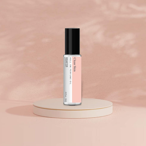 DEMETER Clean Skin Roll On Perfume Oil, 0.33 Oz, Long-Lasting