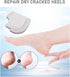 VivoFoot 2 Pairs Gel Heel Protectors, Silicone Heel Cups & Ankle Protectors for Heel Pain Relief