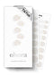 ohora Semi Cured Gel Nail Strips (N Sylph) - White French, Works with Any UV/LED Lamps, Salon-Quality