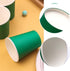 25 Pack 8 oz Disposable Paper Cups, Paper Hot Cups, Hot Coffee Cups, Beverage Cups, Suitable for Offices, Home