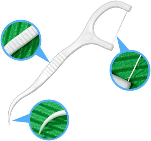 50 Count, Individually Wrapped Micro Dental Floss (50 Pcs)