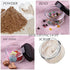 ZEJIA 25PCS Mini Sample Containers with Lids, 5 Gram Empty Plastic Travel Cosmetic Containers with Labels