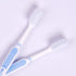 COOL & FRESH Silicone Bristles Toothbrush - 2 Pack Effective Manual Toothbrush
