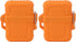 Torch Lighter Case - Portable Heavy Duty Waterproof IP56 Lighter Case for Outdoor Hiking (Orange)