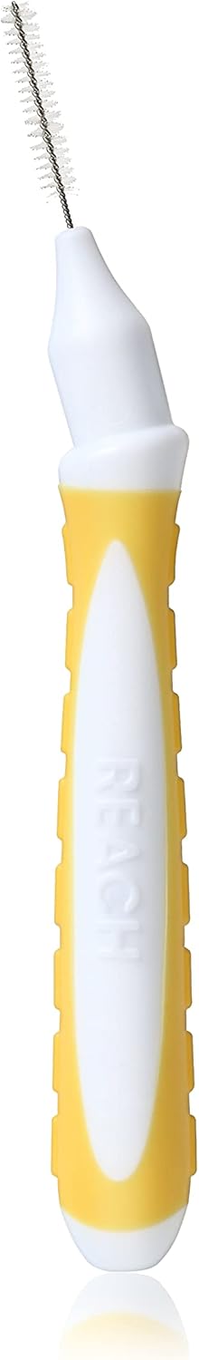 Reach Interdental Brush Cleaners, Extra Tight, 10 Count, Sensitive Gum Protection, Plaque Remover for Adults & Kids