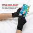Copper Compression Arthritis Gloves, Best Copper Infused Fingerless Gloves for Pain Relief, 1 Pair