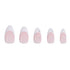 PaintLab Press On Nail Kit - 24 Piece Fake Nails with Glue, Nail File, Prep Pad & Cuticle Stick | Non Toxic & Cruelty Free | Complete Glue On Nails for Women & Girls (Mother of Pearl Almond)