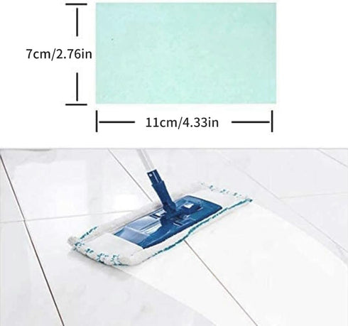 Tuimiyisou 60PCS Floor Cleaning Slice Mopping concentrated Floor Cleaning Sheets, Water Soluble, Fast Dry for Tiles