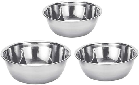 HEALLILY 3PCS Iodine Bowl, Surgical Medical Equipment ENT Instruments, Multipurpose Bowls