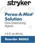 Stryker Perox-A-Mint Oral Rinse – Mint Mouthwash, 1 bottle, 1.5 fl. oz.