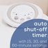 WN50 Beurer White Noise Machine, Sound Asleep for Home, Office, Baby Non-Looping Soothing for Relaxation & Portable