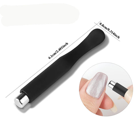 YECIRALA 15 Pieces Nail Magnet Tool Set for Cat Eye Nail Polish, Double Ended Magnet Wand for DIY Gel Polish