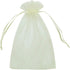 HRX Package Organza Bags 4x6 inch, 100pcs Mesh Jewelry Pouches for Christmas Wedding Giveaways