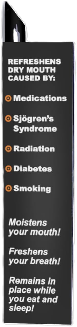 Splash - Oral Hydrator, Orange Refreshment for Dry Mouth Symptoms, Moisturizes for up to 4 Hours (20 Count)