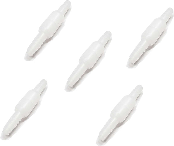 5PCS Oxygen Tubing Swivel Connector Supply, 360 Degree Swivel for Home Oxygen Concentrator Accessories