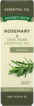 Nature's Truth Vitamins Essential Oil, Rosemary, 0.51 Fluid Ounce, Clear, (NT6291)
