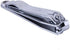 Silver Nail Clippers Set, Toenail Clippers and Fingernail Cutters for Thick Nails, Includes Nail File