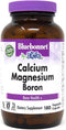 BlueBonnet Calcium Magnesium Plus Boron - 180 Count Vegetarian Capsules, Off-White
