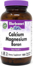 BlueBonnet Calcium Magnesium Plus Boron - 180 Count Vegetarian Capsules, Off-White