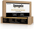 SpongeCo 3x6x3/4 (4 Pack) Dry Cleaning Soot Eraser Sponge - Pet Hair, Smoke, Soot, Dust and Dirt Remover - All Natural