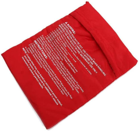 Lxzcelrt 2 Pack 4 Microwave Potato Bag Reusable Red Reusable Microwave Cooker Potato Pouch Baked Potatoes Bag Just