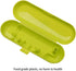 Plastic Electric Toothbrush Travel Case for Oral-B Pro Series, 2 Packs (Blue & Green)