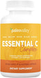 Paleovalley Essential C Complex, Vitamin C Supplement for Immune Support, 450mg, Organic Superfoods, USA Made