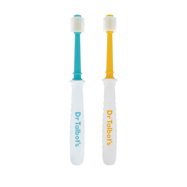 Dr. Talbot's Toddler 360 Toothbrush for Kids - Soft Bristles Gently Cleans