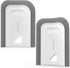 Mini Squeegee, Curved Small Squeegee for Kitchen Sink, Bathroom Shower, Glass Doors, Windows, and Counters, 2 Pack