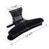 Ondder Black Butterfly Hair Clips for Pro Salon Styling, Cutting, Coloring Hair Accessories