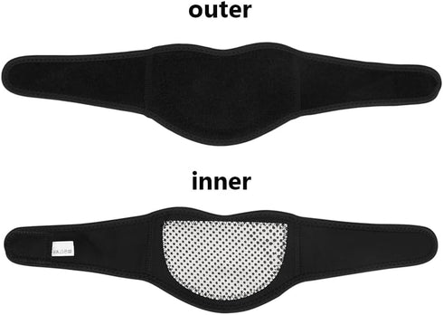 Adjustable Neck Heating Pad for Pain Relief, Soft Cervical Collar Neck Support Brace for Physical Therapy