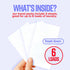Pack (3ct, 6 STRIPS Laundry Detergent Sheets Fresh Linen Travel loads) Eco Liquidless Soap, Travel-Friendly, Dissolves