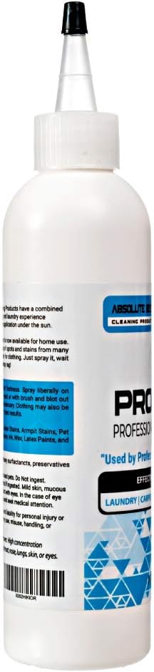 ProSpot Professional Laundry Stain Remover - Works for Almost Any Application - Clothing, Carpet, Furniture (8-oz)