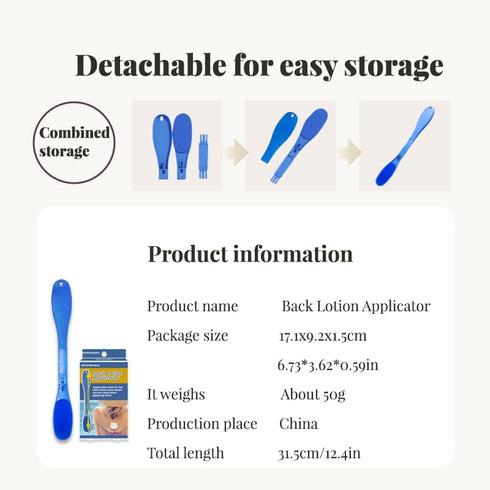 SFFTCYY&ZGTJ Back Lotion Applicator, Sunscreen Applicator, Body Lotion Applicator for Women, Elderly