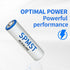 SPMST 1.5V, 40 Count 10-Year -Alkaline AA Batteries Non-Rechargeable Double A Batteries, Long-Lasting Power AA Battery
