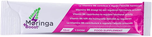 MORINGA+BOOST 20 Menopause Gel Sticks Hormone-Free Natural Supplement for Women Helps Hot Flashes, Fatigue & Hormonal