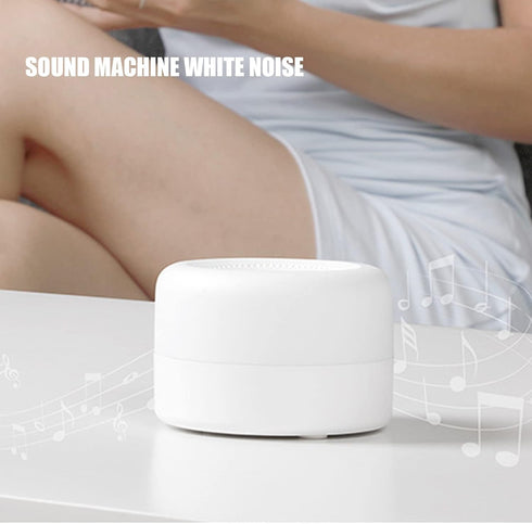Vomeko 12 White Noise Machine USB Charging Portable Sleep Machine with Sleep Aid Music Multi Color Lights for Travel
