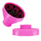 Universal Collapsible Hair Dryer Diffuser Attachment, Lightweight Foldable Tool for Most Blow Dryers - Pink