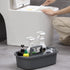Cleaning Supplies Caddy, Portable Shower Basket Organizer with Handle, Plastic Bucket for Bathroom and Kitchen