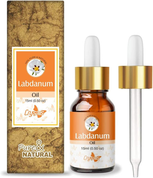 Crysalis Labdanum (Cistus ladanifer) Oil - 0.51 Fl Oz (15ml)
