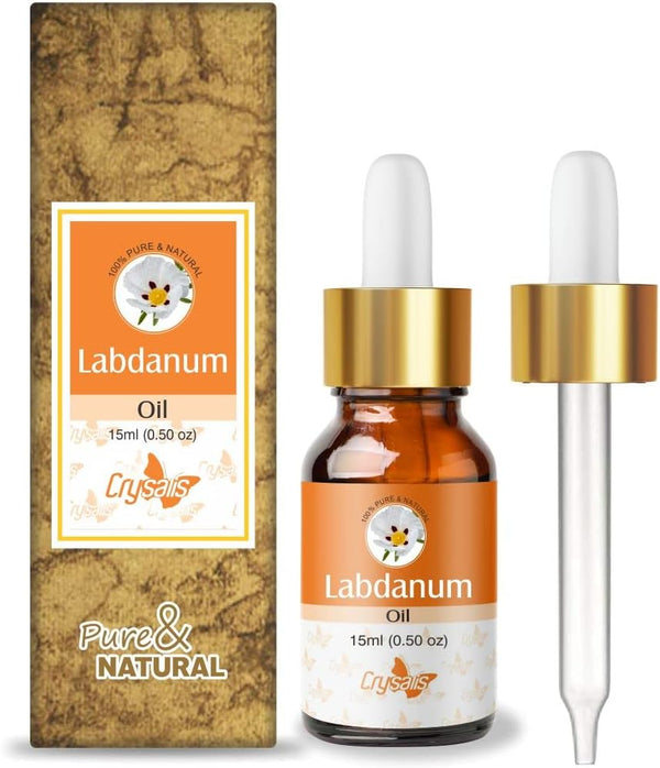 Crysalis Labdanum (Cistus ladanifer) Oil - 0.51 Fl Oz (15ml)
